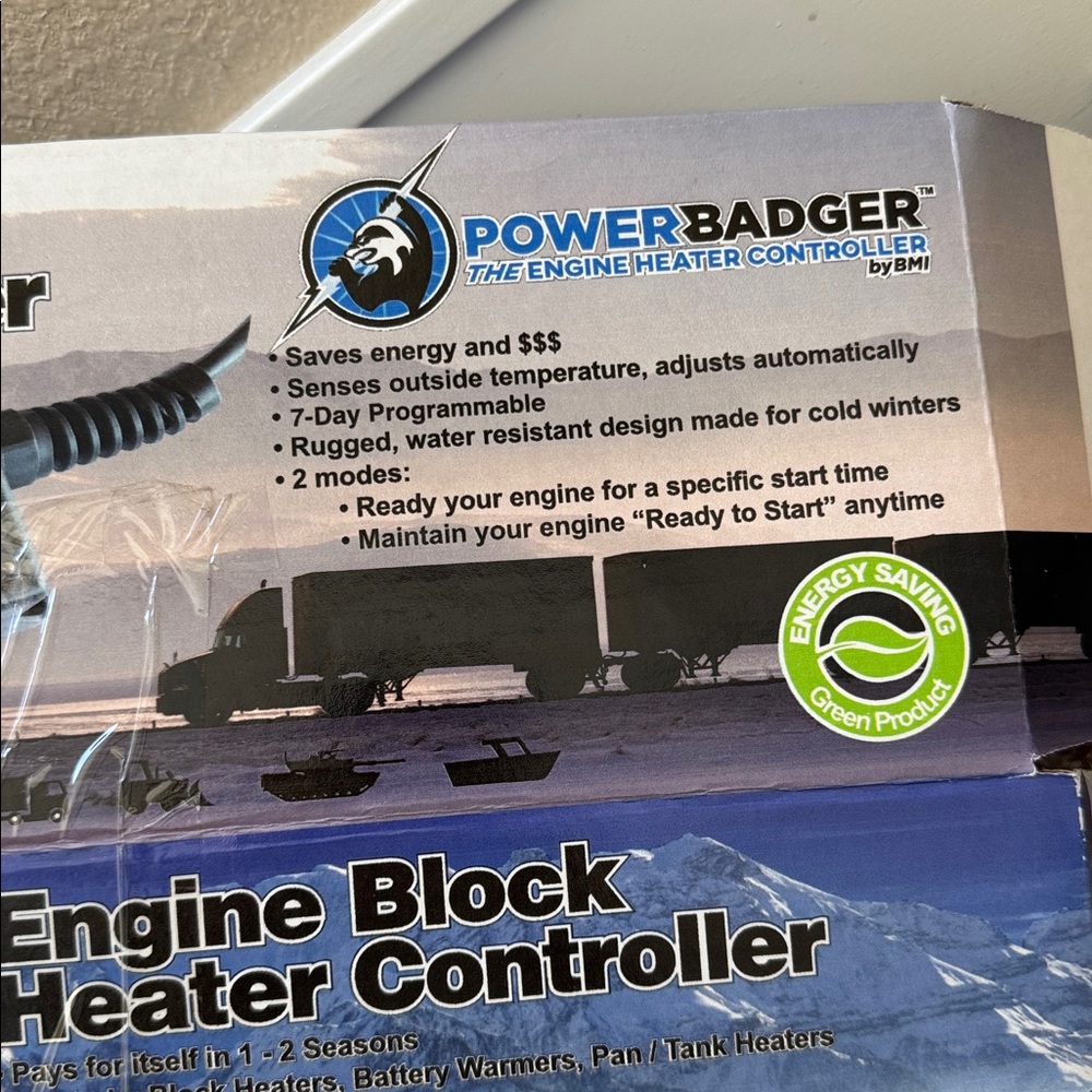 Power Badger Engine Block Heater Controller